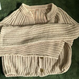 Free People crop cardigan